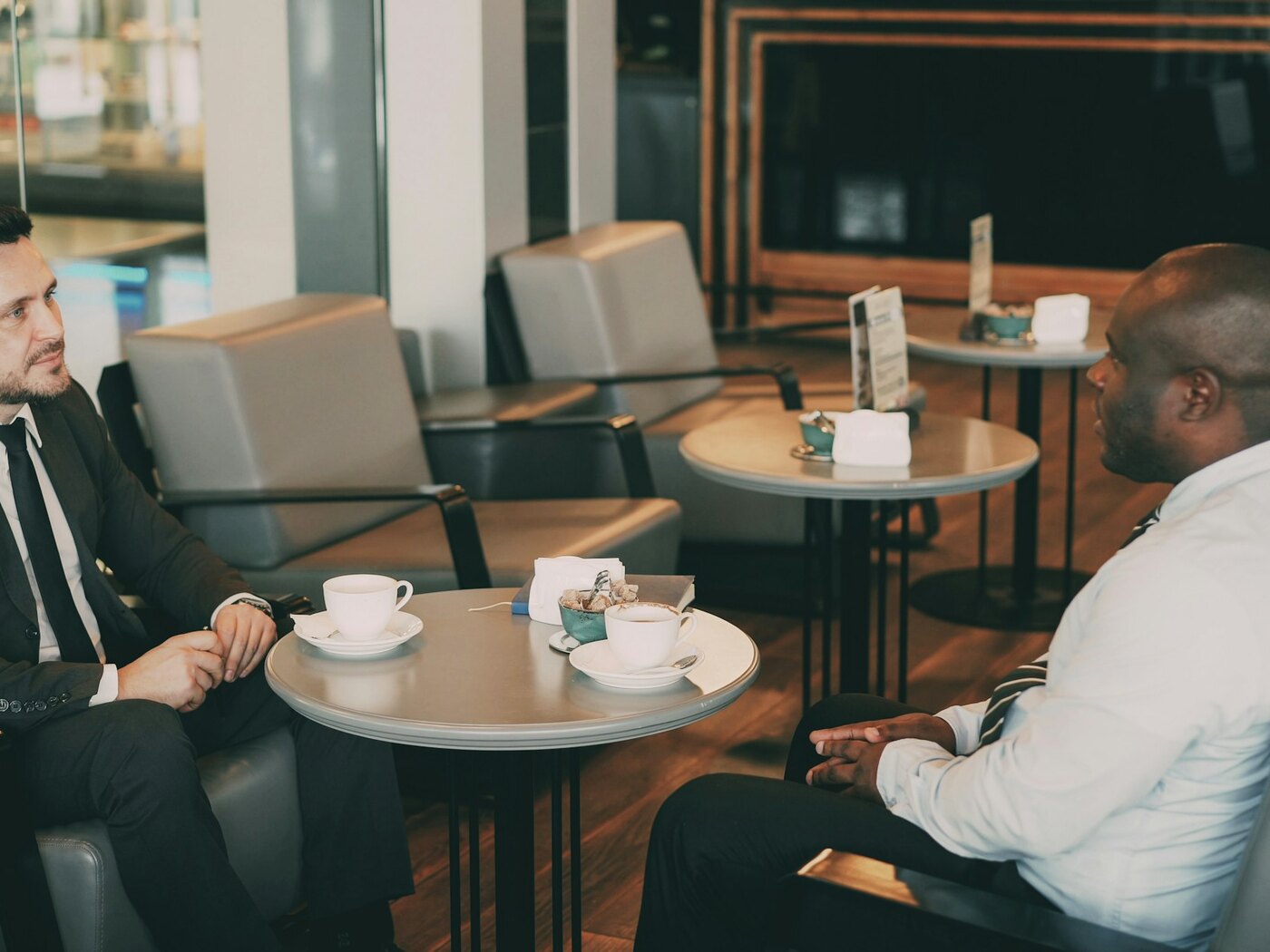 An advisor building trust with affluent clients
